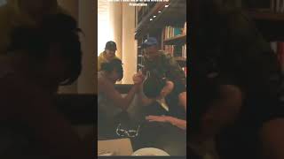 KENDALL JENNER ARM WRESTLING CHALLENGE 😮😄 #Shorts