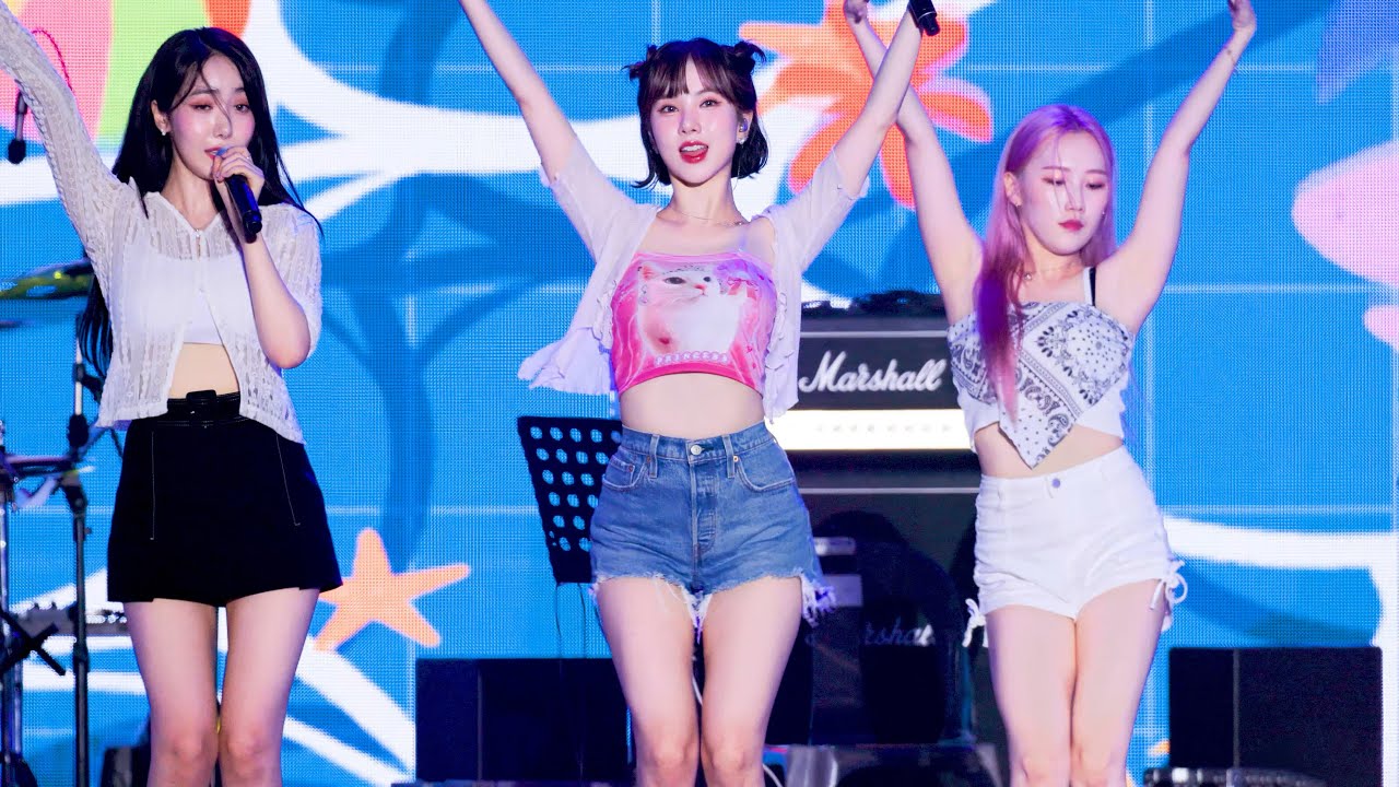 220807 은하 EunHa 비비지 VIVIZ 'BOP BOP!' 4K 60P 직캠 @울산서머페스티벌 by DaftTaengk