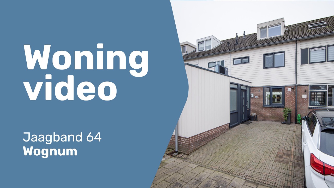 Woningvideo Jaagband 64 Wognum