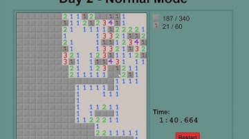 Plain Old Minesveeper | Minesveeper Advent Calendar Day 2