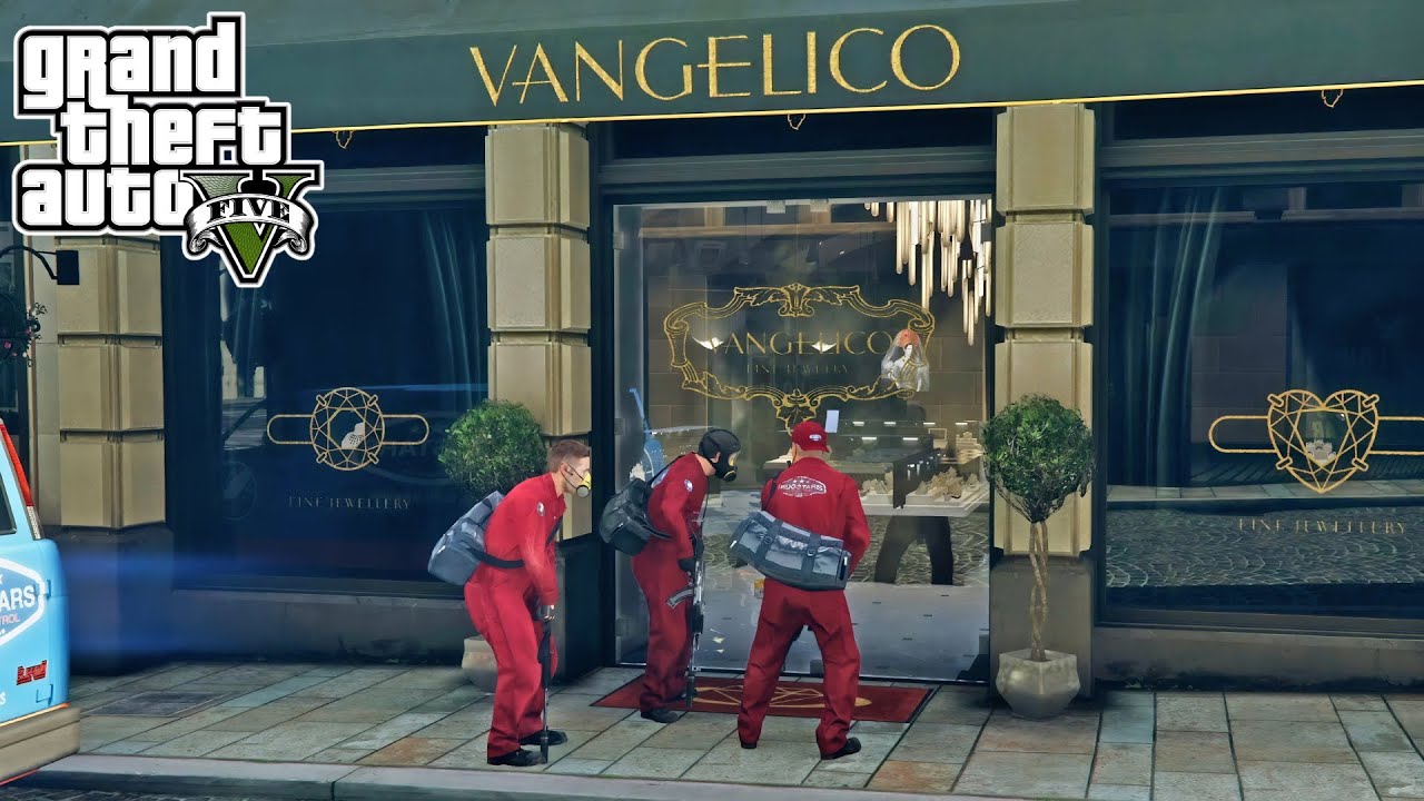 Jewel Store Heist Full Mission GTA 5 YouTube 