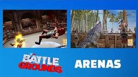 WWE 2K Battlegrounds Arenas & unlockables 1080p