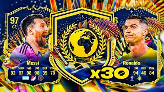 30x 90+ WEEKLY TOTS PACKS! 😨 FC 24 Ultimate Team