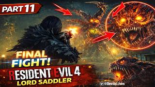Resident Evil 4 Remake | Saddler Final Boss Fight + TRUE ENDING + Post Credits Scene | No Commentary