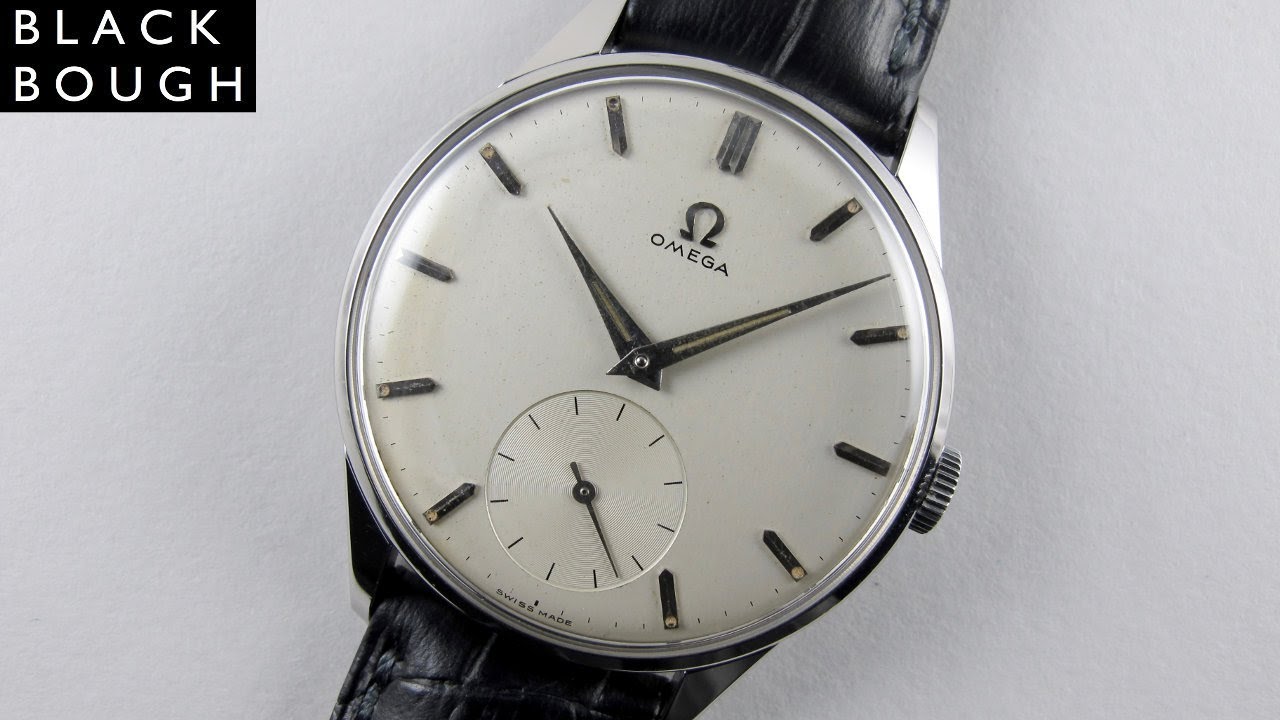 Omega Ref. 2800 steel vintage wristwatch, circa 1955