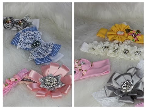 Diy Diadema Banditas Para Bebés 2 Youtube