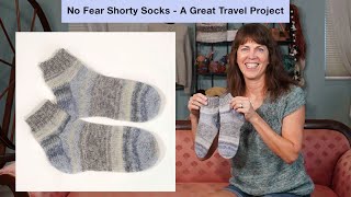 No Fear Shorty Socks - Easy, Great Travel Project