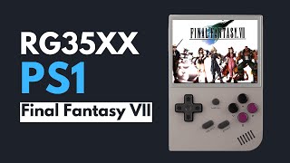 Anbernic RG35XX - PS1 Gameplay - Final Fantasy VII
