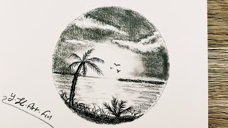 Landschaft Zeichnen Met Bleistift | Ganz Einfach Zeichnen Lernen screenshot 3