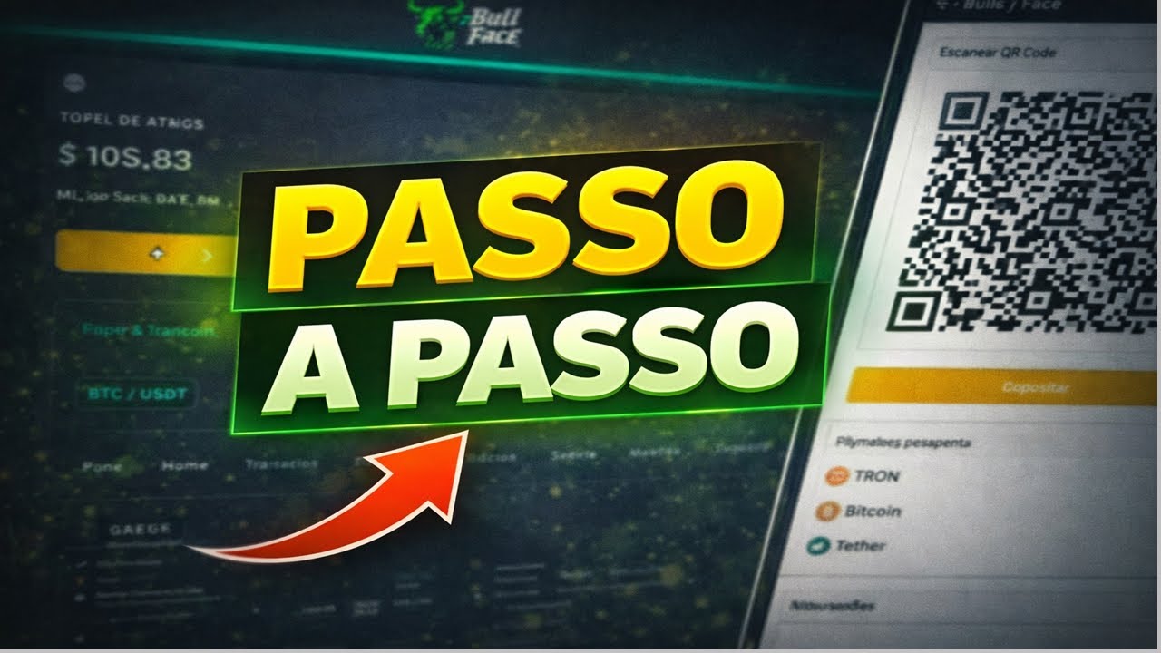 Como fazer o depósito na Bull Face (passo a passo por dentro)