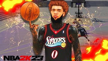 This RARE 3PT POINT FORWARD BUILD needs to be BANNED in NBA 2K23! BEST 2 WAY 3PT POINT FORWARD BUILD