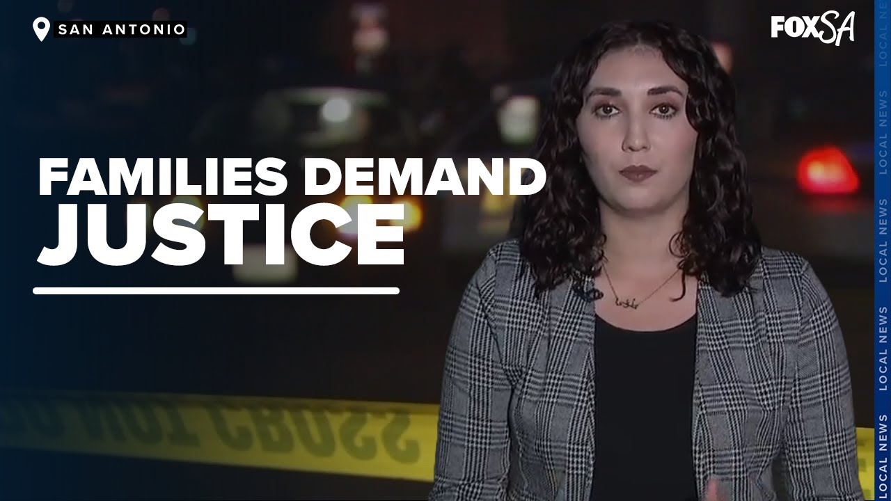 San Antonio families demand justice in peaceful protest for unsolved ...