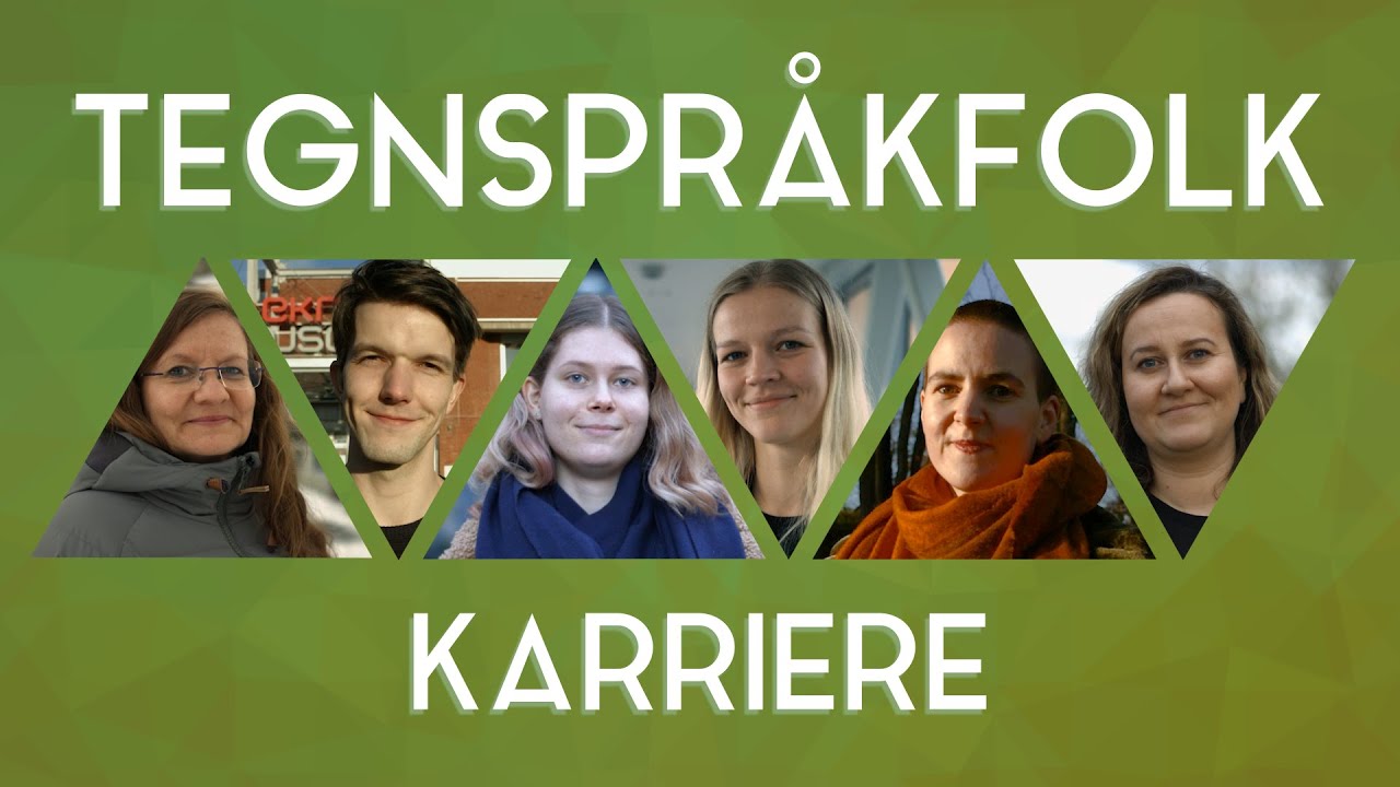 Tegnspråkfolk - Karriere