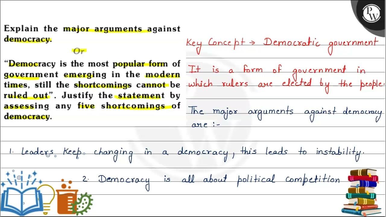 explain-the-major-arguments-against-democracy-key-concept