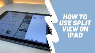How To Use Split View iPad Multitasking And Sliding Apps (2021)