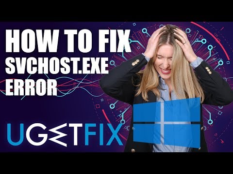 Video: How To Fix Svchost Error