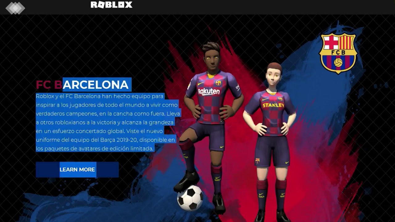 Barcelona Roblox Twitter