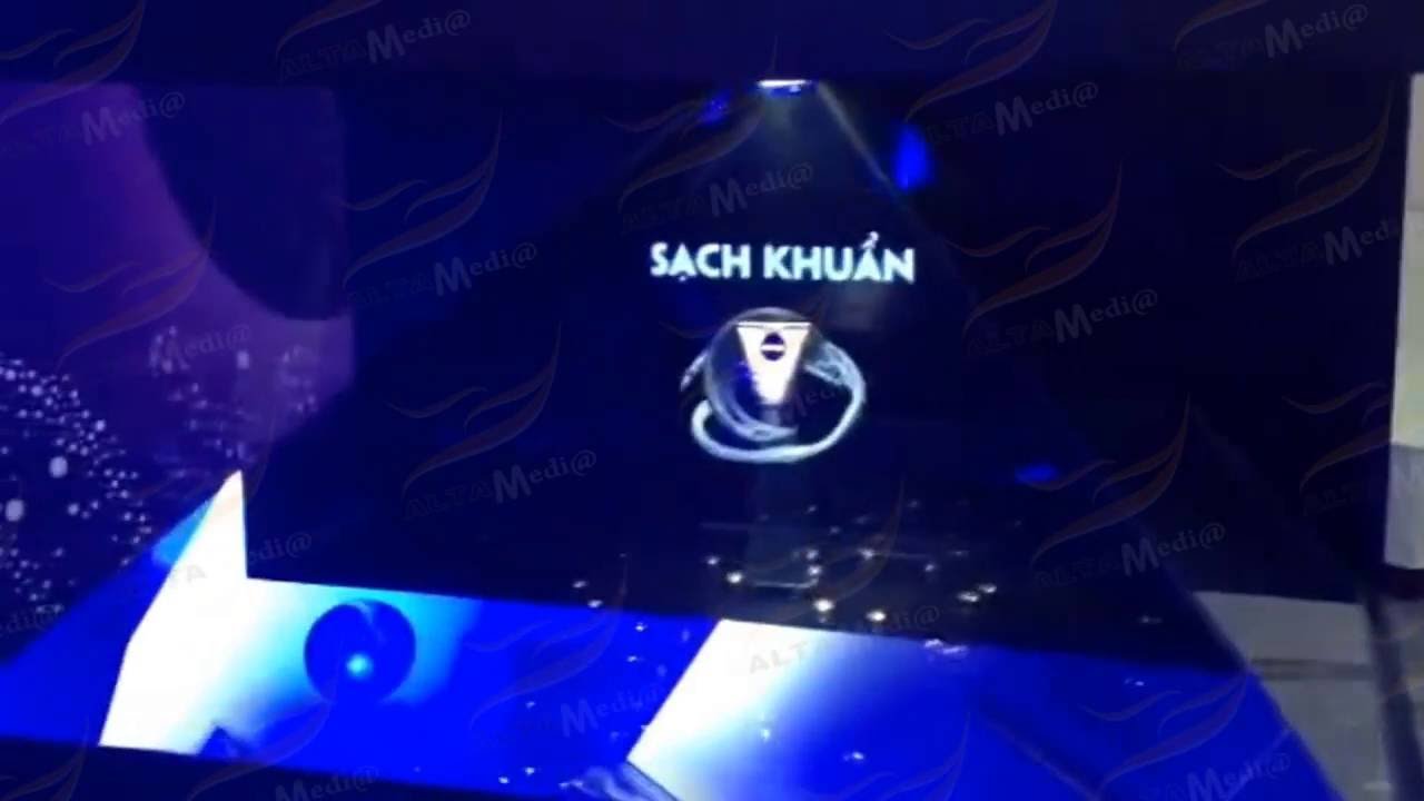 [ALTA MEDIA] CHO THUE THIẾT BỊ TRÌNH CHIẾU 3D PYRAMID HOLOGRAM CHO NIVEA digital marketing
