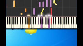 Alberto Dominguez   Frenesi [Piano tutorial by Synthesia]