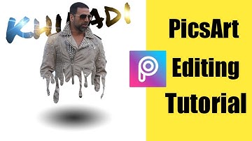 PicsArt Dripping Effect Editing Tutorial | Picsart Splatter Effect | Picsart Editing |