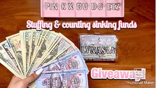 August CASH ENVELOPE STUFFING AND COUNTING SINKING FUNDS 2020 | PAYCHECK # 4 | BUDGET
