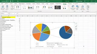 how to | create a pie graph with pie graph explosion in excel