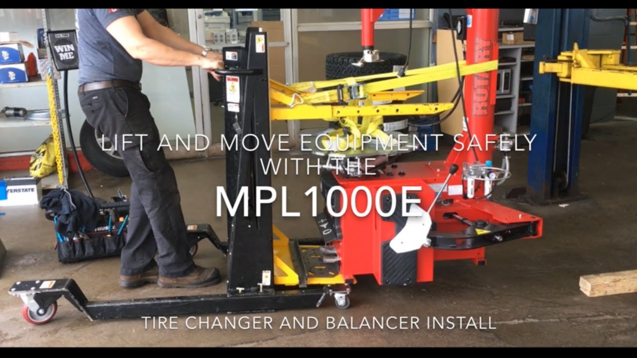 Installing A Tire Changer Made Easy With The MPL1000 YouTube