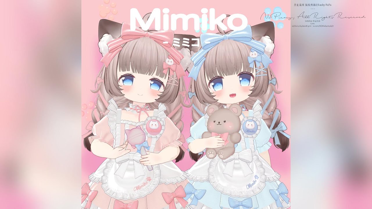 mimiko ページ Original 3D Model]オリジナル3Dモデル「ミミコ」-Mimiko- - YouTube