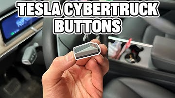 Tesla Model 3 & Y Multi-Function Cybertruck Buttons! Tylard!