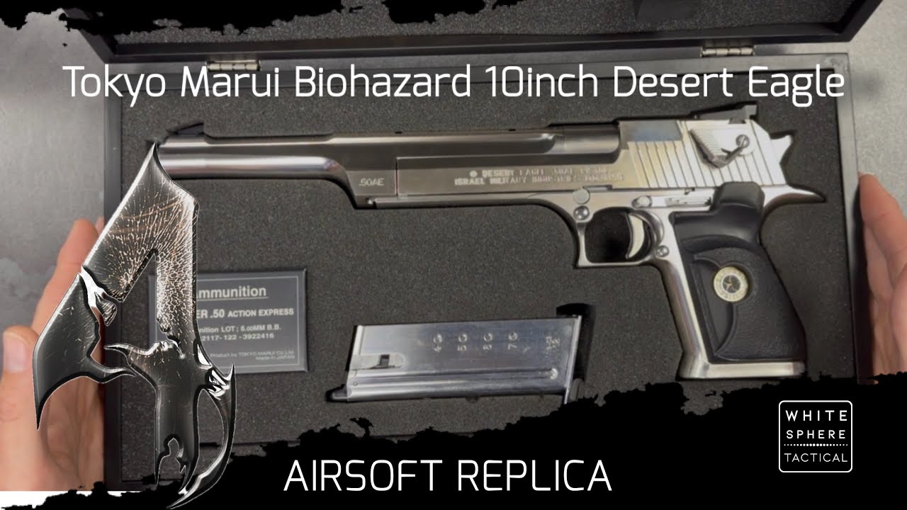 トイガン biohazard LIMITED EDITION DE.50AE Resident Evil 4's Most Iconic Handgun? | Tokyo Marui Biohazard