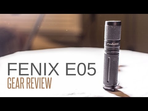 Fenix E05  Flashlight Review (A Perfect EDC)