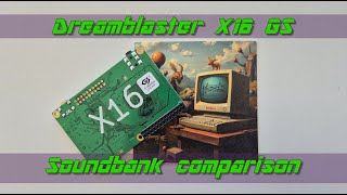 Serdaco Dreamblaster X16GS - Soundbank comparison with Warcraft II music