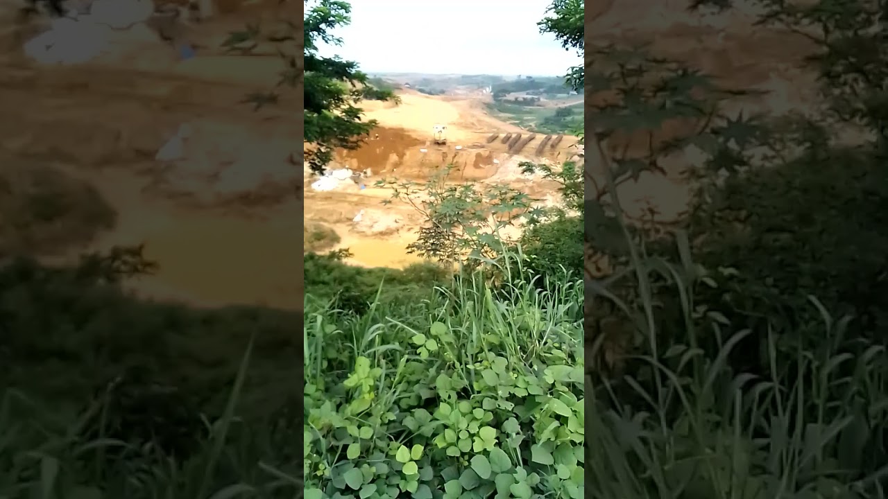 Abidjan/Voie Y4: échangeur en construction sur la route d'Alépé