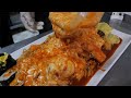 제주도에서 유명한 치즈 라볶이 - 모닥치기 / cheese stir fried rice cake / korean street food