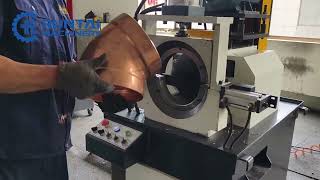 RT230AC single head pipe chamfering machine for Copper elbow