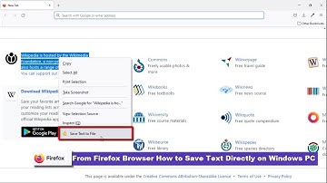 How to Save Any Selected Text to a Local File in Mozilla Firefox | Windows