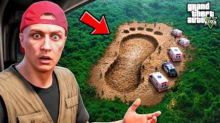 Ich FINDE einen RIESEN FUßABDRUCK in GTA 5!