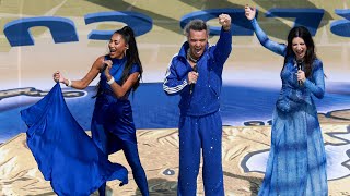 Robbie Williams, Nicole Scherzinger & Laura Pausini Perform FIFA Anthem 'Desire' at FIFA World Cup 