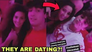 Sofie Dossi and Bryce Hall Spotted Together At the Club?! They are Dating?! 😱😳 **With Proof**