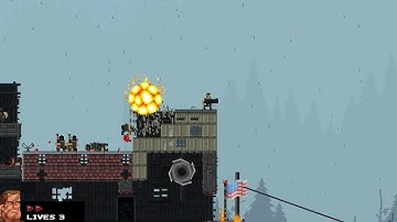 Broforce Gameplay - Custom Campaign - Bro-Force Rising
