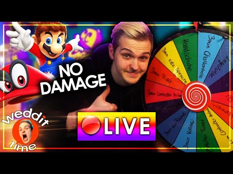 Mario Odyssey No Damage Glücksrad Challenge (+ Weddit) - Mario Odyssey No Damage Glücksrad Challenge (+ Weddit)