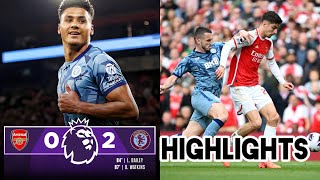 ARSENAL TITLE RACE IS IN BIG TROUBLE!!! Arsenal vs Aston Villa 0-2 Highlights