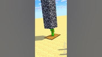 HELP JJ Mikey throw bedrock - Maizen Minecraft Animation #maizen #minecraft