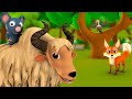 The Wise Rat & Fearful Animals 3D Animated Hindi MoralStories for Kids बुद्धिमान चूहा और जानवर कहानी