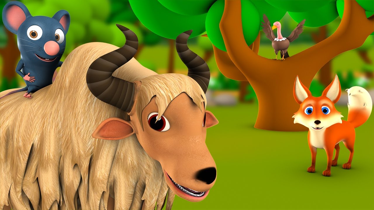  The Wise Rat & Fearful Animals 3D Animated Hindi MoralStories for Kids बुद्धिमान चूहा और जानवर कहानी