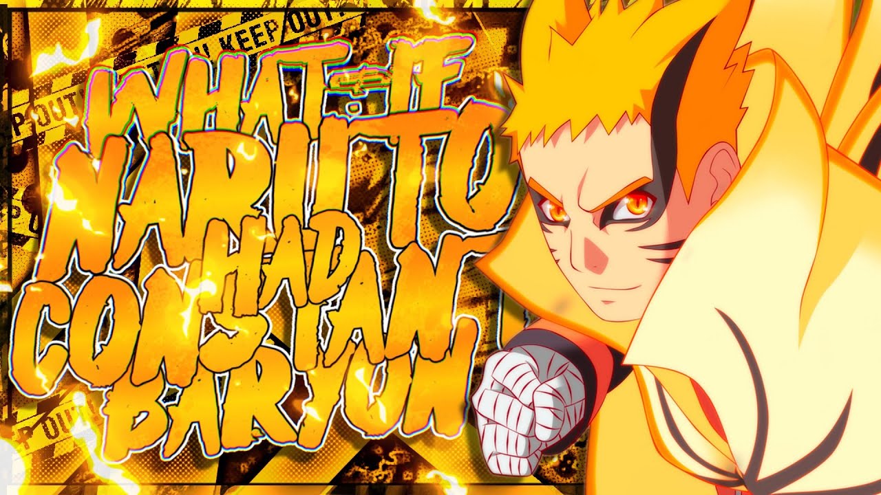 What if Naruto had infinite baryon mode The Movie