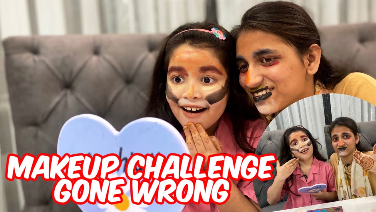 Aayat Arif || Makeup Challenge Gone Wrong || Vlog