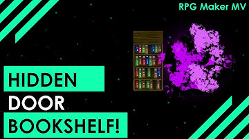 RPG Maker MV: Hidden room behind a bookshelf