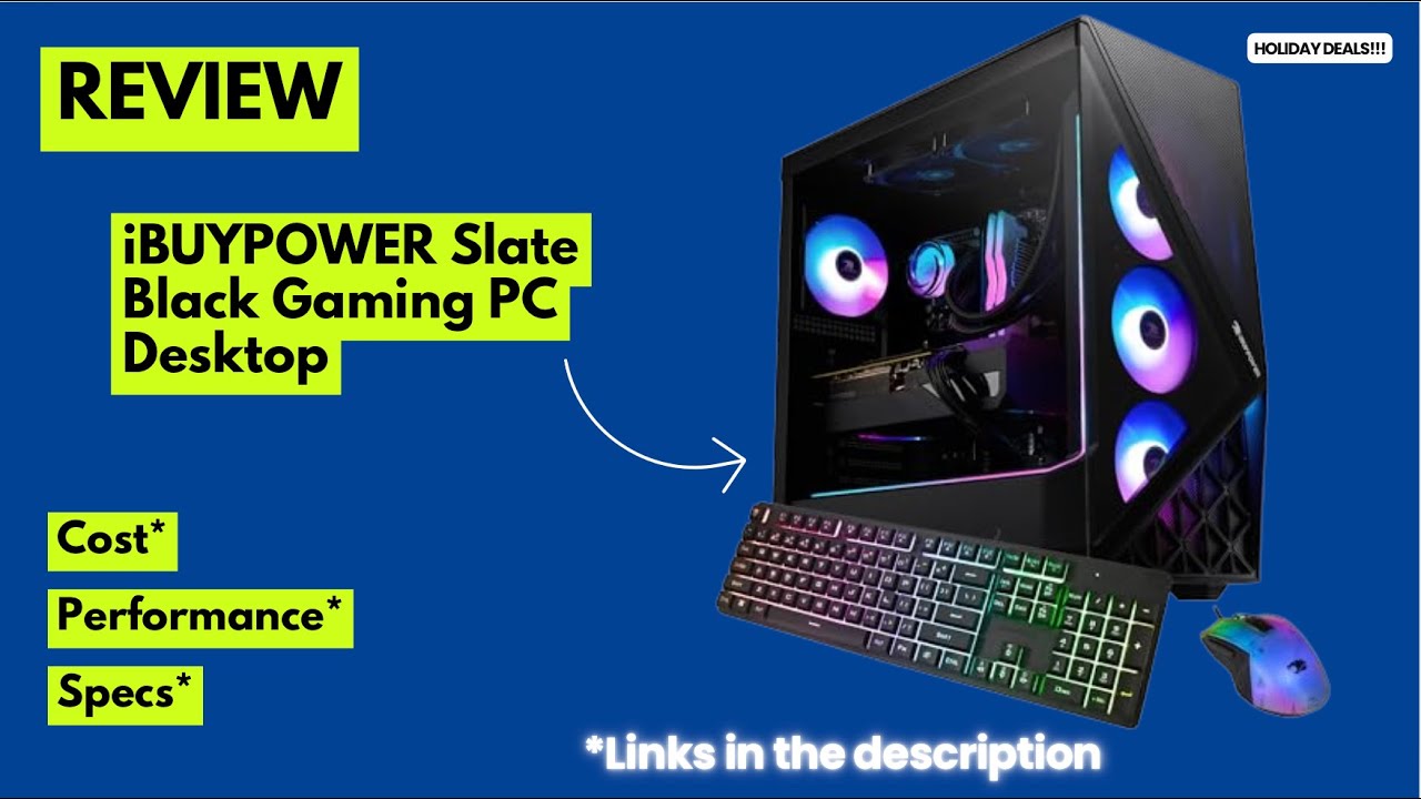 IBUYPOWER Slate Gaming PC Review 2026 Ryzen 7 7800X3D RTX 5060 Ti 