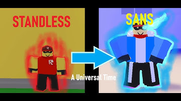 A Universal Time - Trading standless to sans (part 2)